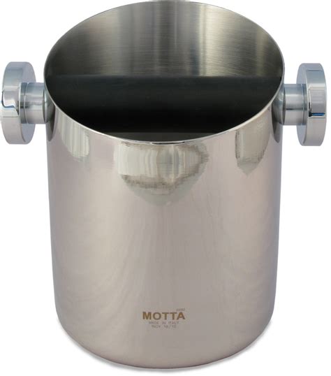 motta stainless steel knock box|Motta Stainless Steel Knock Box With Removable Bar For Coffee .